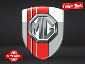 MG Emblemi Auto Su Misura Resistenti Pregiati Professionali